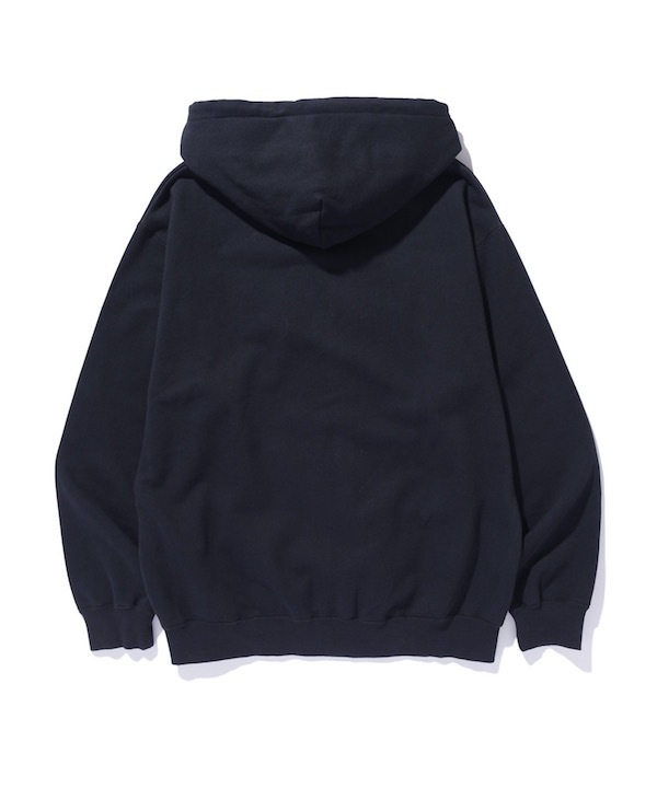 XLARGE �������ȥ�顼�� PERFORATED LEATHER LOGO ZIP UP HOODED SWEATSHIRT