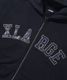 XLARGE �������ȥ�顼�� PERFORATED LEATHER LOGO ZIP UP HOODED SWEATSHIRT