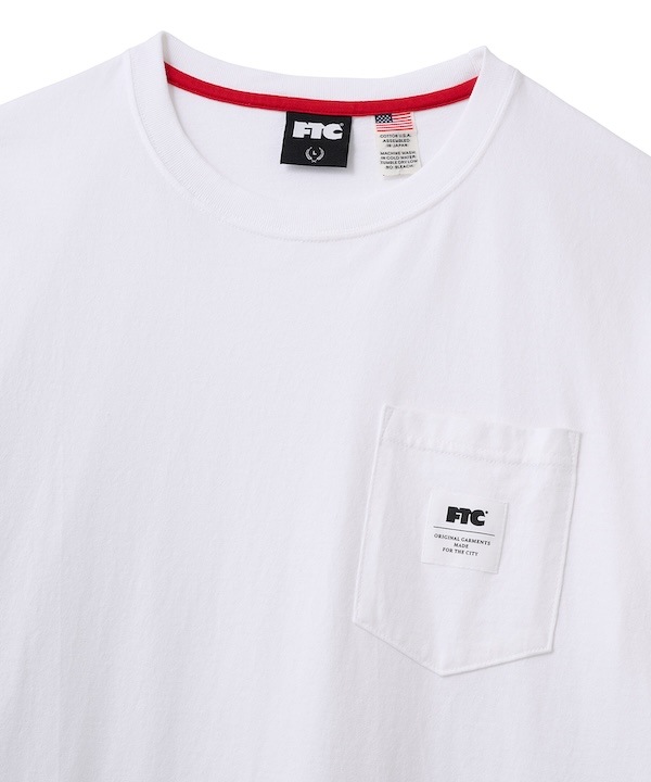 FTC ���եƥ������� POCKET L/S TEE