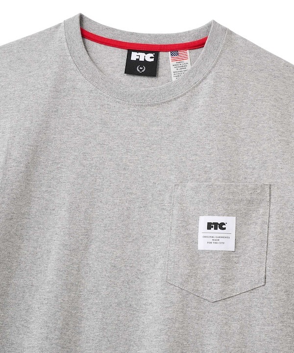 FTC ���եƥ������� POCKET L/S TEE