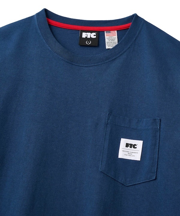 FTC ���եƥ������� POCKET L/S TEE