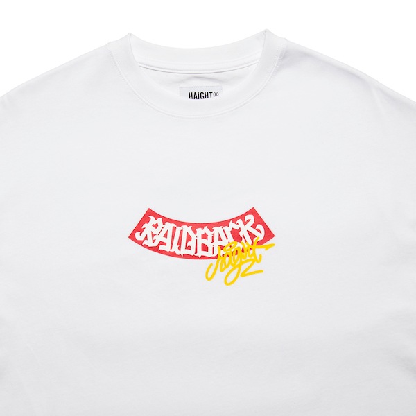 HAIGHT �إ��� RAIDBACK ARCH LOGO Tee ft.CASPER