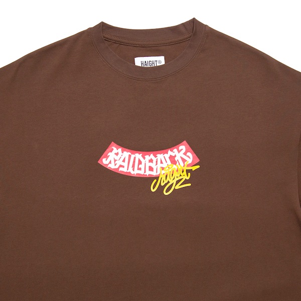 HAIGHT �إ��� RAIDBACK ARCH LOGO Tee ft.CASPER