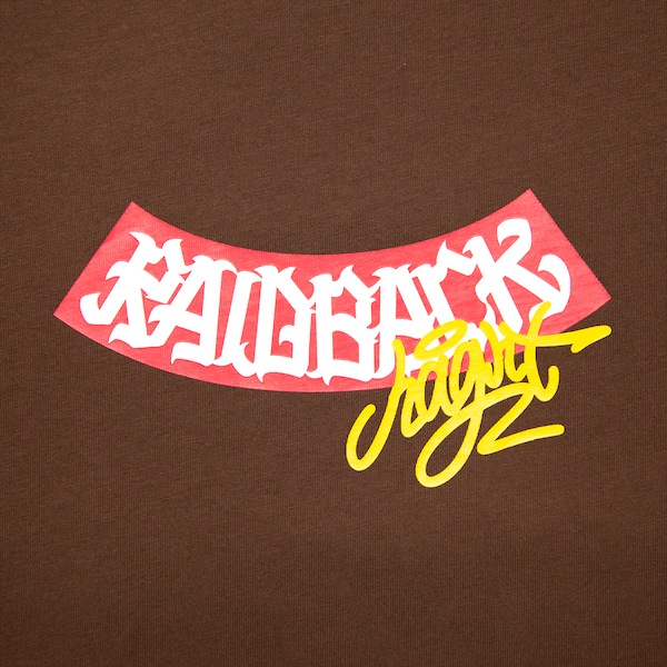 HAIGHT �إ��� RAIDBACK ARCH LOGO Tee ft.CASPER
