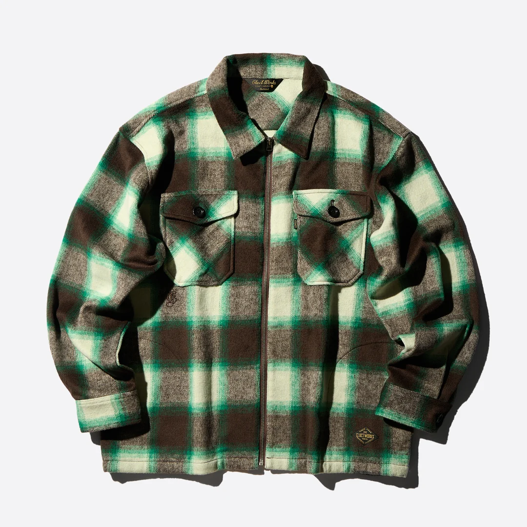 CLUCT ���饯�� BOSQUE [Zip Shirts Jacket]