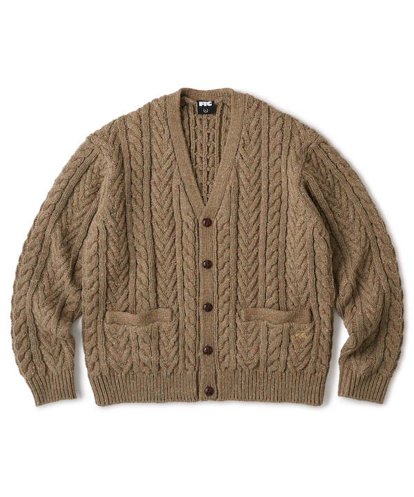 FTC ���եƥ������� CABLE KNIT CARDIGAN