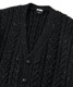 FTC ���եƥ������� CABLE KNIT CARDIGAN