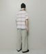 BAL �Х� GRADIENT STRIPE CREW NECK TEE