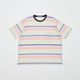 BAL �Х� GRADIENT STRIPE CREW NECK TEE