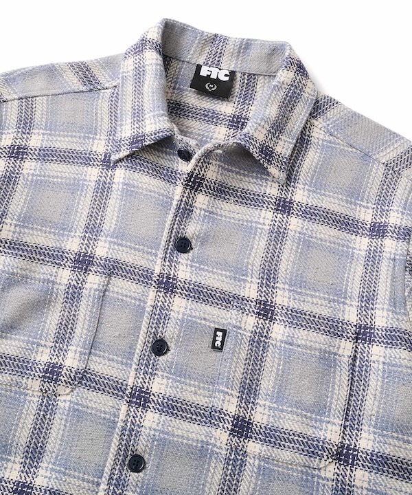 FTC ���եƥ������� LOOSE GAUGE PLAID SHIRT