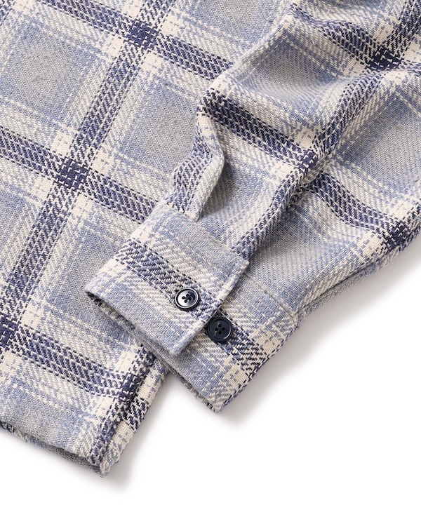 FTC ���եƥ������� LOOSE GAUGE PLAID SHIRT