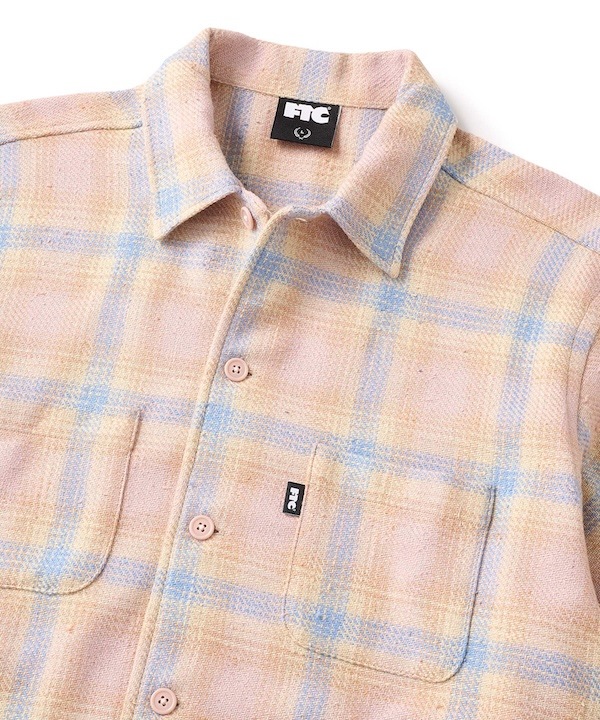 FTC ���եƥ������� LOOSE GAUGE PLAID SHIRT