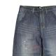 WHATZIS ��åȥ��� LOOSE FIT PAINT DENIM