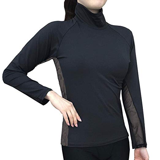 ハイネックインナーシャツ【メッシュタイプ】｜UVマスクなどの紫外線