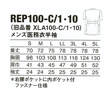 ����󥼥ݥץ�󡡥�󥺰�̳�ᡡREP100-C10��XLA100-C10��