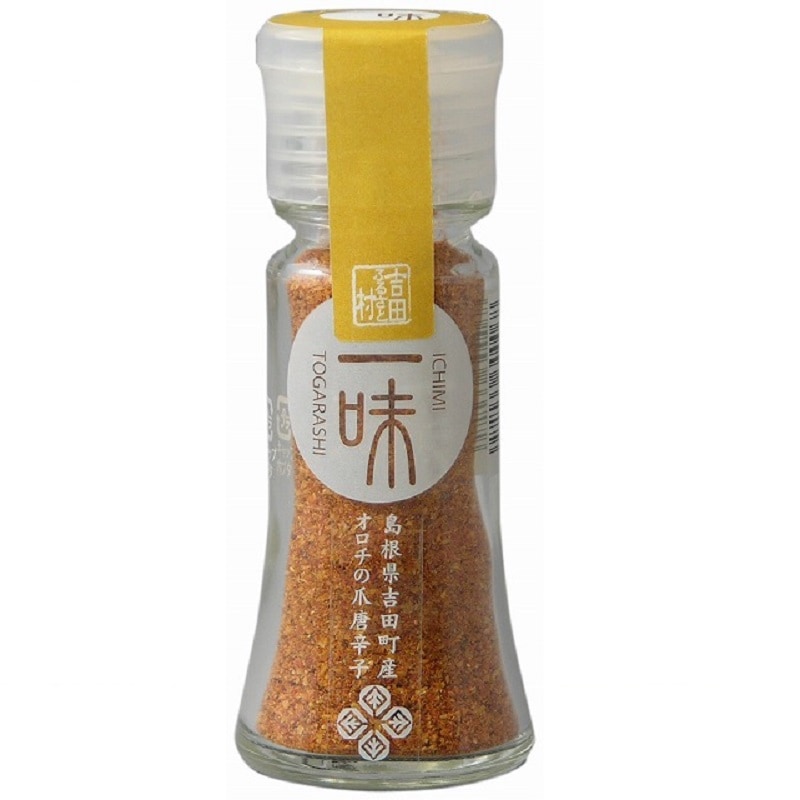 島根/吉田ふるさと村〉一味とうがらし（瓶タイプ）15g