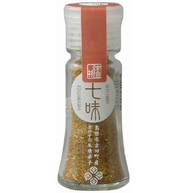 山採りコハウチワ&ヤマモミジ1 H210cm W70cm 島根/吉田ふるさと村〉七味とうがらし（瓶タイプ）15g