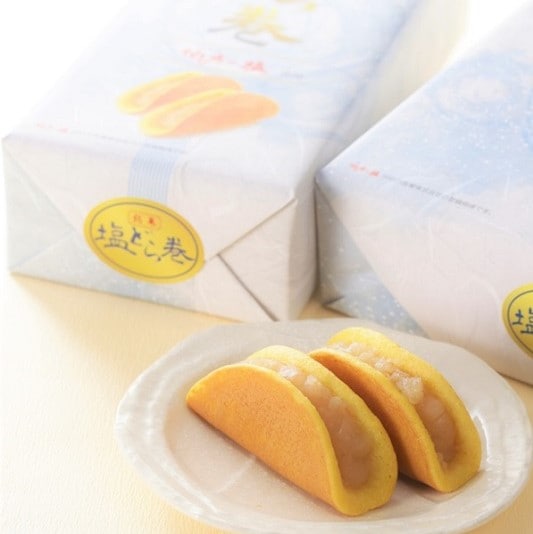 愛媛/石鎚山SA㊤〉塩どら巻 大 8個入