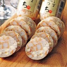 鹿児島/浜崎蒲鉾店〉サラミ風蒲鉾魚っちプレーン3本チーズ3本セット