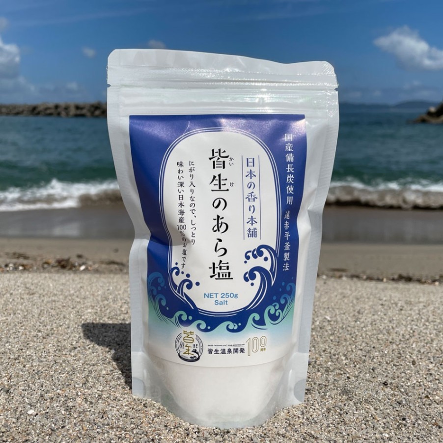 鳥取/長田茶店〉皆生のあら塩 袋入