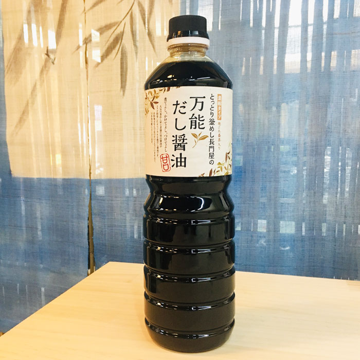 鳥取/長田茶店〉万能だし醤油 甘口 1000ml