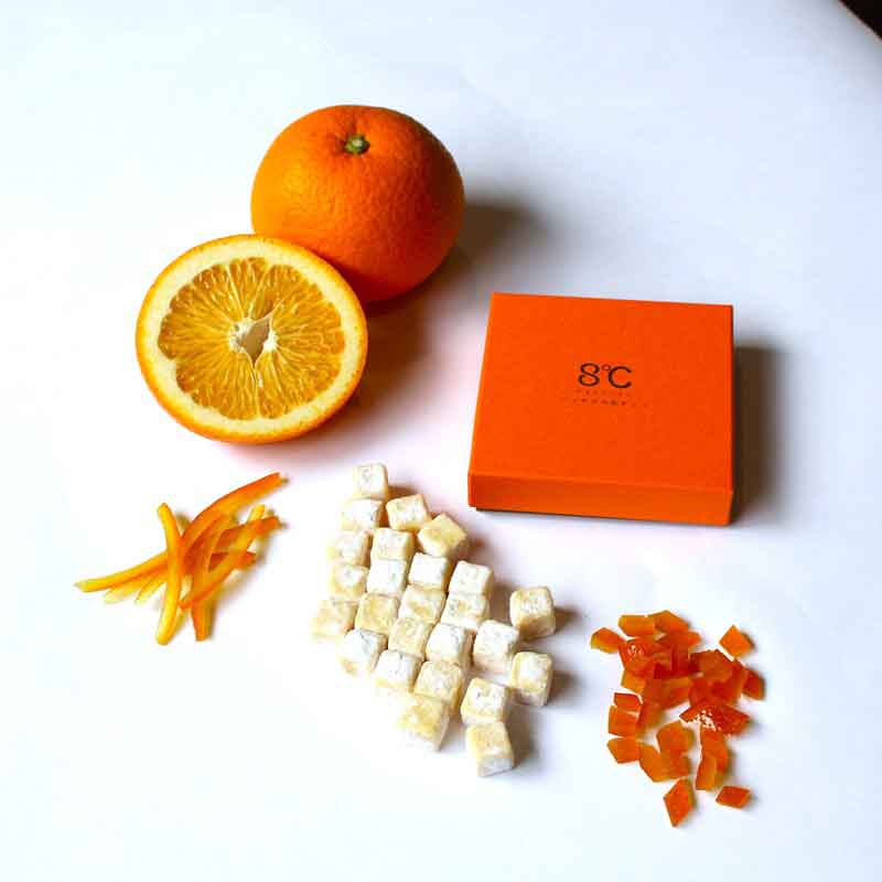 和歌山/きみのフルーツ〉ハッサクの生チョコ [25粒]