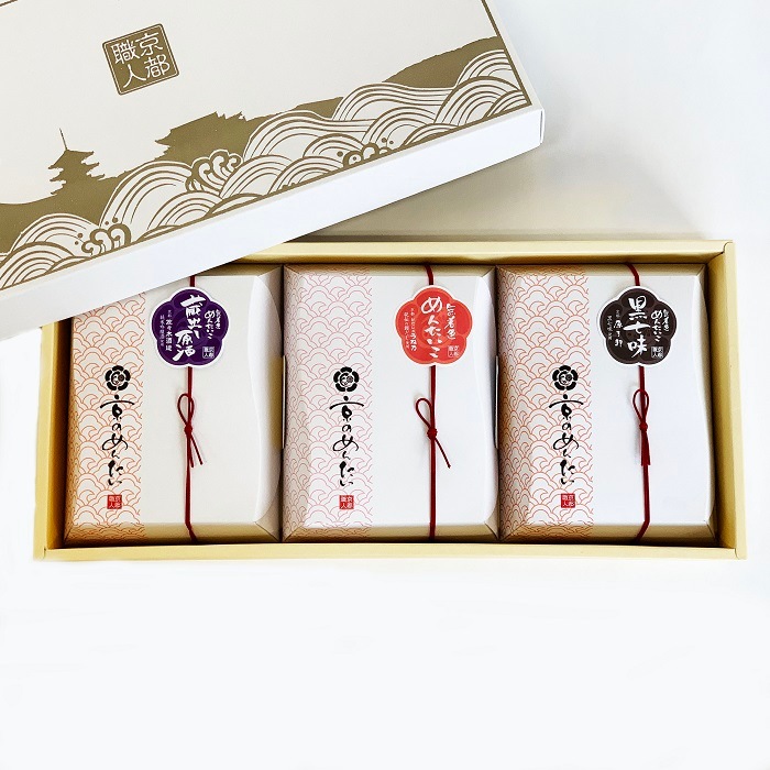 京都〉京のめんたい 新おすすめ3種セット