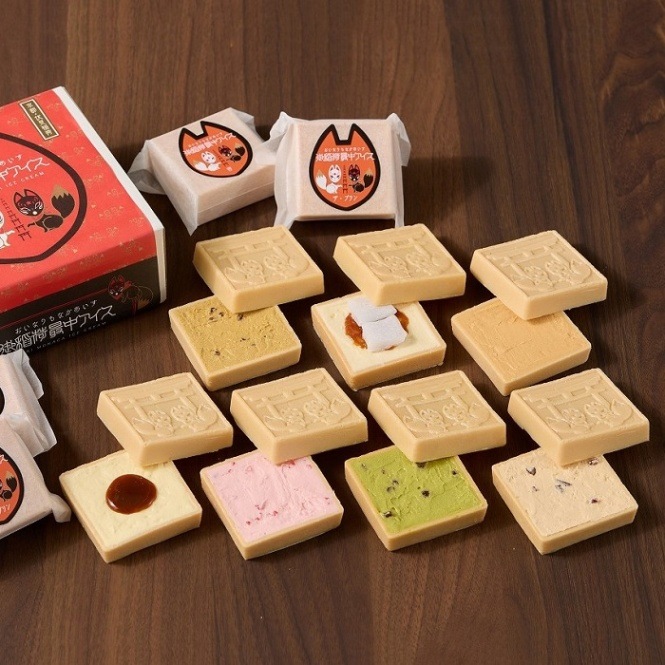 京都/風水木〉御稲荷最中アイス 京の御稲荷セット