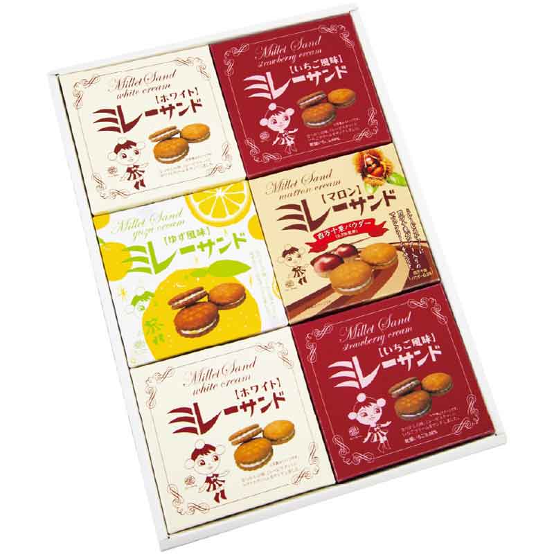 高知/モンプレジール〉ミレーサンド 詰合せ