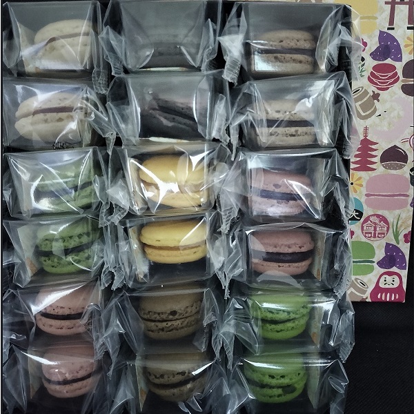 京都/む津美製菓〉京まかろん（9種）18個入