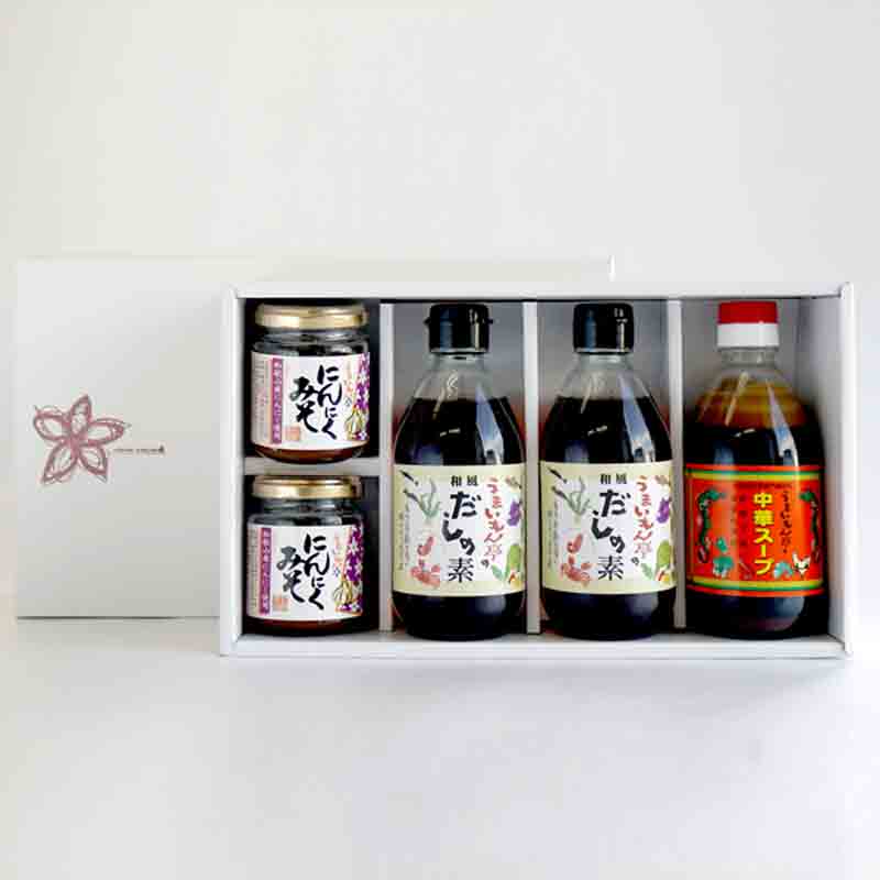 和歌山/花野食品〉うまいもん亭調味料ギフトWCN44