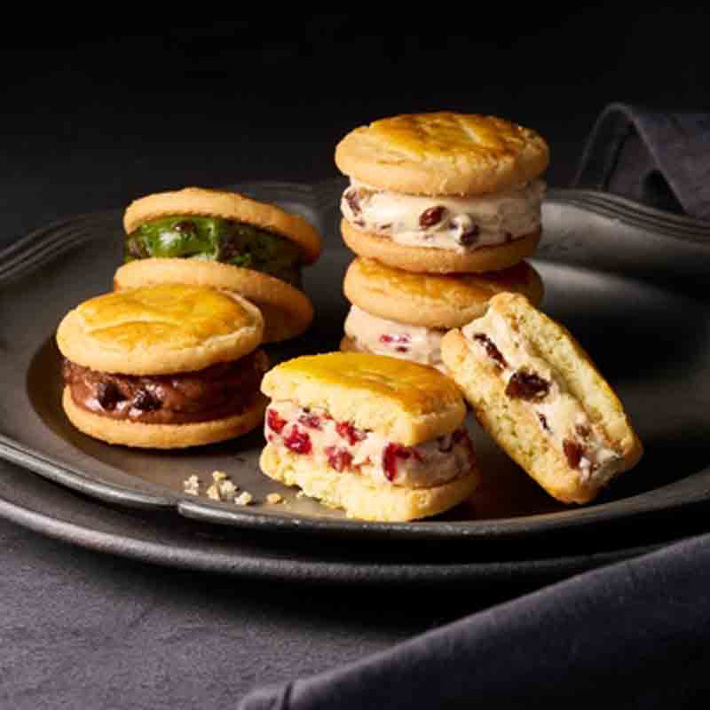 山口/ホシフルーツ〉発酵バターと果実のバターサンド 6個