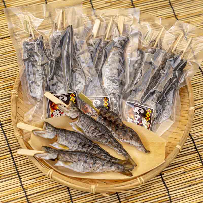 やまめ 串打ち（乾燥）8尾入 広島県 滝ヶ谷養魚場 - NEXCO西日本