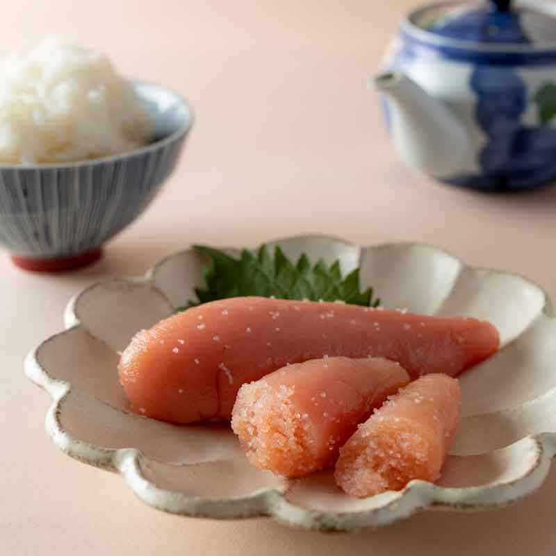 福岡/楢崎商店〉明太子食べ比べセット（青唐辛子・赤唐辛子）