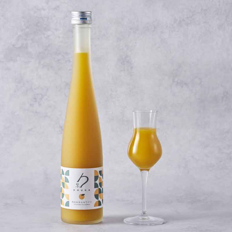 和歌山/和歌山湯浅ワイナリー〉勹果 有田みかん＆白ワイン【20歳未満の