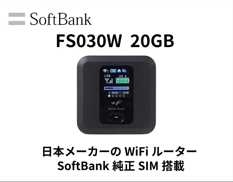 FS030W 20GB/月 レンタル