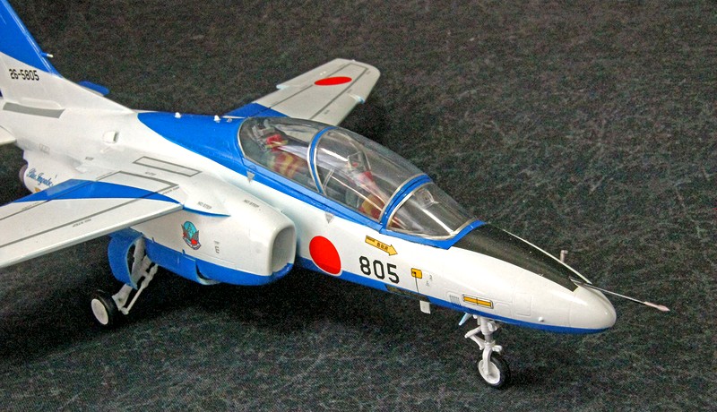 航空自衛隊 川崎 T-4 ブルーインパルス（完成品）ハセガワ 1/72 ハセガワ、2022年仕様の「川崎 T-4 ブルーインパルス」を1/48