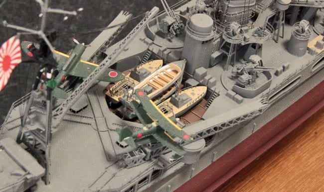1/350 重巡洋艦「高雄」ファインディティール完成品｜艦船模型の販売