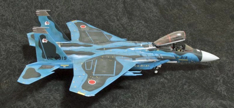 1/32 F-15J イーグル 航空自衛隊【洋上迷彩架空仕様】完成品