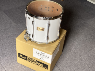【中古】マーチングスネアドラム　Pearl  CMS1311/C  【カラー#33】　