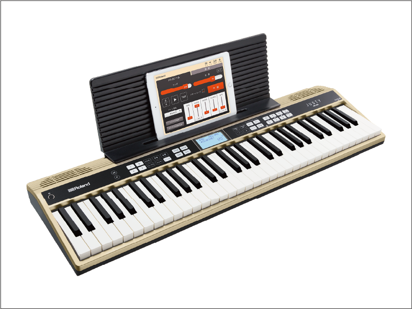 ローランド JUSTY HK-100　ハーモニー＆リズム練習用キーボード