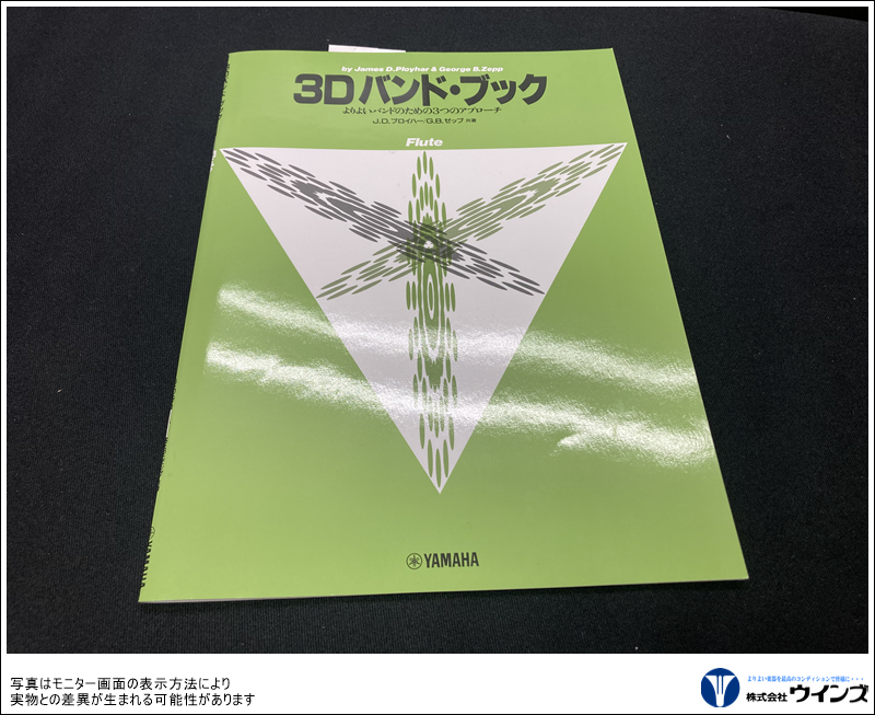 【アウトレット】3Dバンドブック フルート