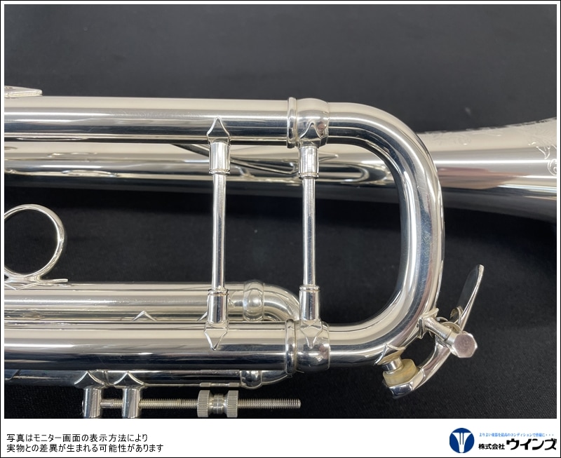 バック　Bbトランペット Artisan(アルティザン) AB190SP　 （イエローブラス・銀メッキ仕上げ）