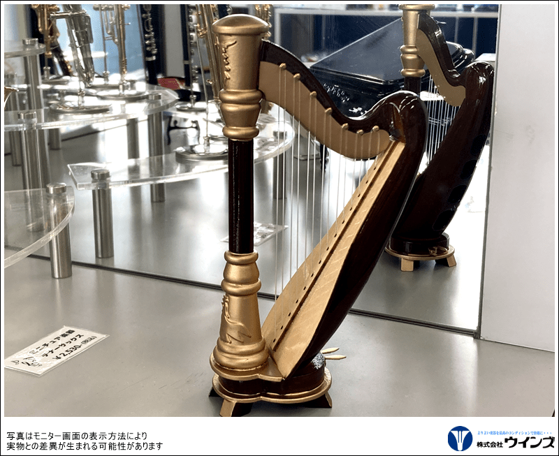 アンティーク管楽器ミニチュア ミニチュア楽器 / トランペット / 1/6サイズ | 音楽雑貨 バレエ