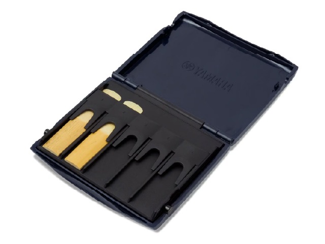 ヤマハ　ソプラノ・アルトサックス用　リードケース　ダークブルー　RCSAXDB