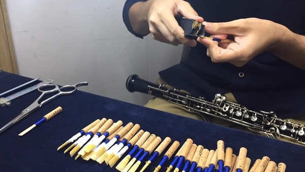 ｲﾁｶﾜ ｵｰﾎﾞｴ ﾘｰﾄﾞ(重め)白ﾃｰﾌﾟ