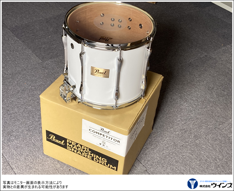 【中古】マーチングスネアドラム Pearl CMS1311/C 【カラー#33】