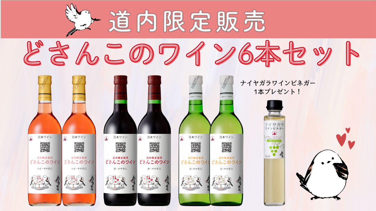 どさんこのワイン6本セット
