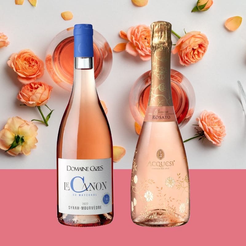 ピンク色が綺麗なロゼワインセット（贈答箱入り） | シャトー
