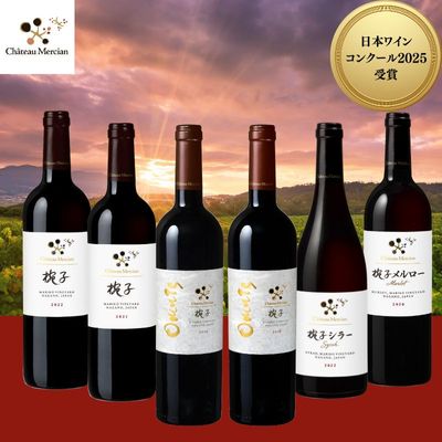 シャトーメルシャン　オムニス　シラー　メルロー３本セット シャトーメルシャン (しゃとーめるしゃん) 椀子メルロー 750ml